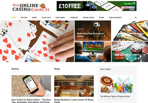 Home - Best Online Casino Canada24