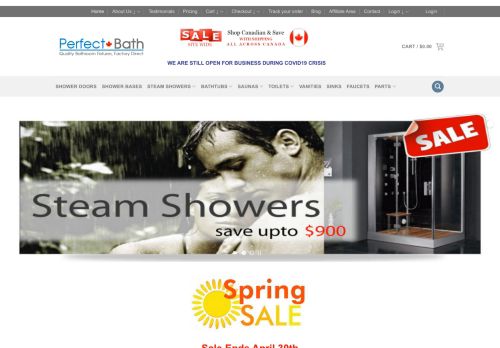 Factory Direct Bathroom Fixtures | Perfect Bath Canada