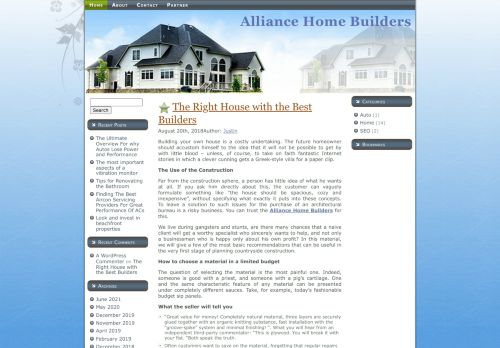 Alliance Home Builders