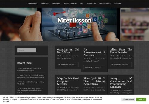 Mreriksson - Technology