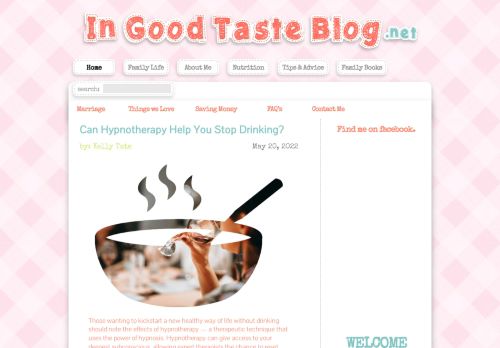 ingoodtasteblog - Cooking Blog