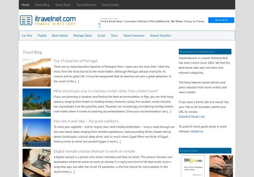 itravelnet.com – Travel blog and travel directory