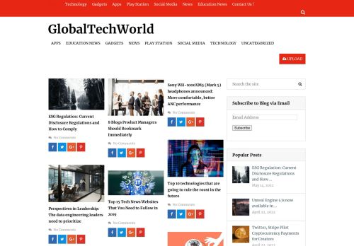 GlobalTechWorld - Technology Change World