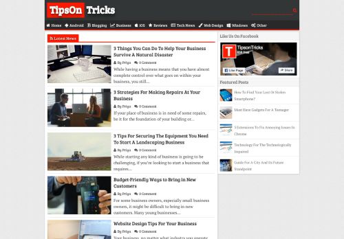 TipsOnTricks • Latest Business and Technology Tips