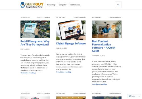 Geek Guy Tech – Complete Geeky Portal