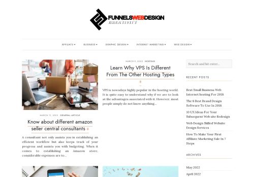 Funnels Web Design - Creativity