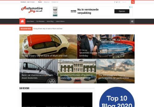 Automotive Blog – Automotive Blog brings you the latest news, car reviews and information on the automotive industry.