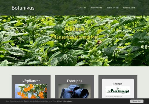 Botanikus: Die Botanikseite - Giftpflanzen, Fotos, Videos