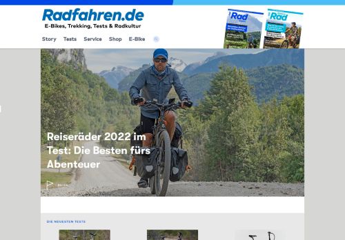radfahren.de - E-Bikes, Trekking, Tests & Radkultur - ElektroRad, Radfahren