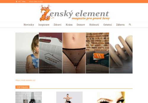 Zenskyelement.cz - InternetovÃ½ magazÃ­n pro pravÃ© Å¾eny