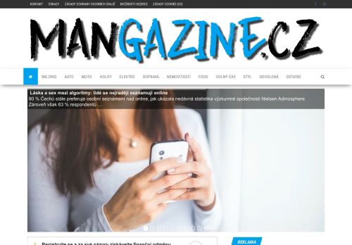 Mangazine.cz - Magazín (nejen) pro moderní muže
