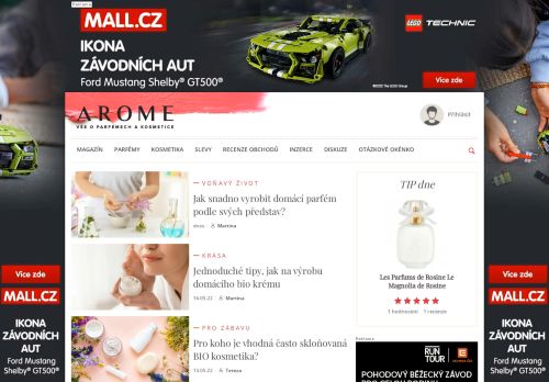 Arome.cz - parfÃ©my a kosmetika