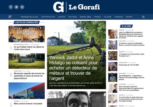 Home - Le Gorafi.fr Gorafi News Network
