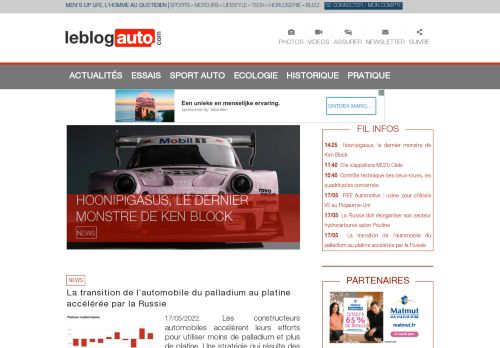 Leblogauto.com - Actualités auto, Essais, Sport auto et Vidéos - Le Blogauto
