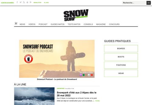 Snowsurf Magazine : l’actu du Snowboard, tests snowboard, vidéo