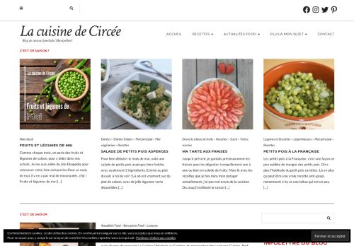 La cuisine de Circée - Blog de cuisine familiale (Montpellier)