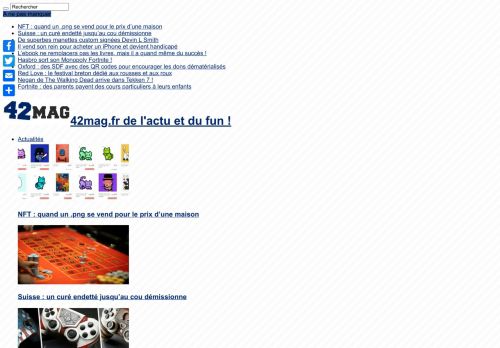 42mag.fr • Webzine de l’actualité insolite et high-tech