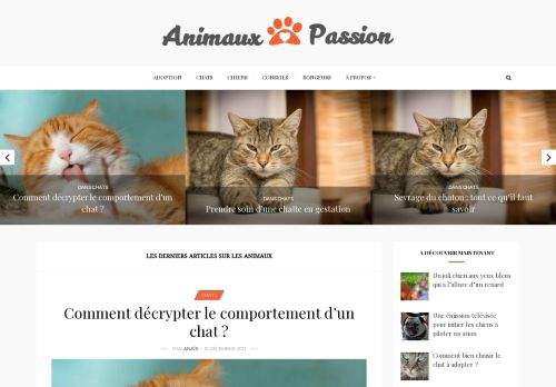 AnimauxPassion - Tout sur les animaux