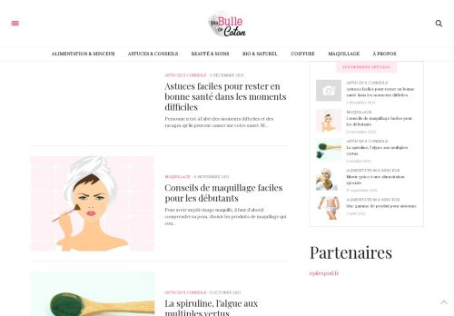 Blog Beauté pour femmes - MaBulleDeCoton