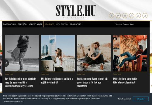 Stylemagazin.hu - Élni tudni kell!