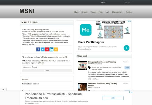 MSNI: News, Informazione, Blog, Trading, Articoli redazionali e molto altro