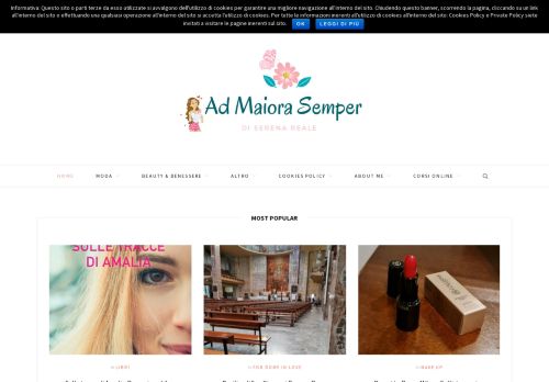 Ad Maiora Semper - Fashion & Lifestyle Blog