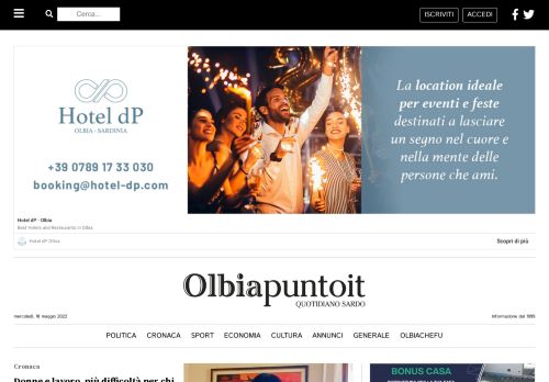 Olbiapuntoit - Il quotidiano sardo online più seguito nel nord Sardegna