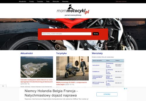 Najwi?kszy katalog motocykli w Polsce » mammotocykl.pll