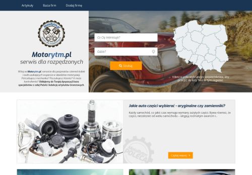 Baza firm i artyku?ów dla zmotoryzowanych | Motorytm.pl