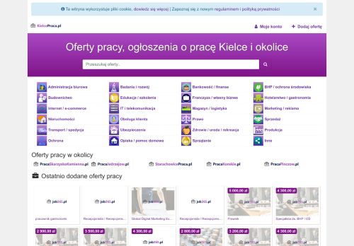 Praca Kielce, oferty pracy Kielce