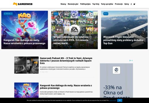 Gamerweb.pl - serwis o grach