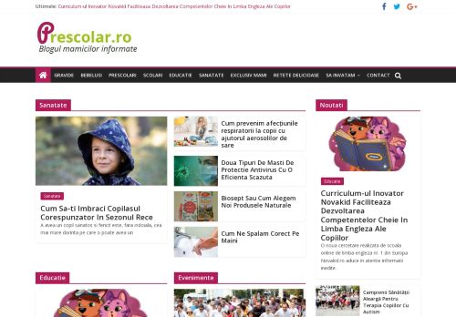 Prescolar.ro - Blog de parenting, educatie, sanatate, evenimente