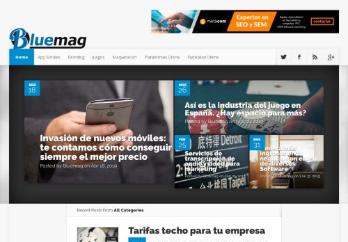 Blog de Publicidad, Branding y Apps | Bluemag.es