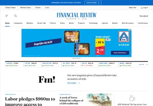 Financial Review - Business, Finance and Investment News | afr.com