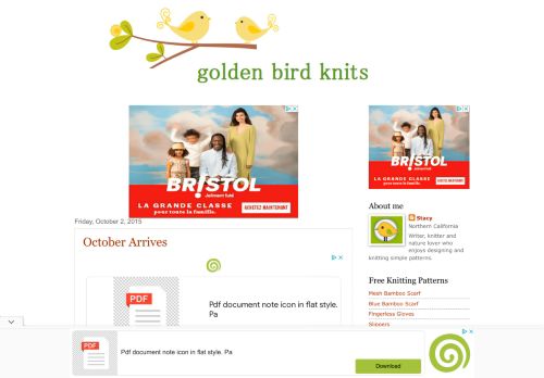golden bird knits