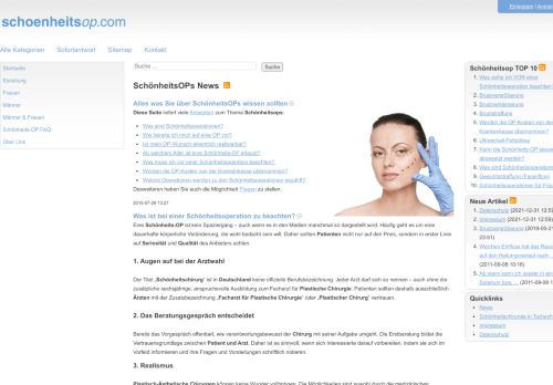 Schoenheitop.com - Alles was Sie über Schönheitops wissen sollten
