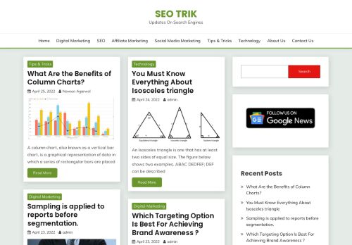SEO TRIK - Updates On Search Engines
