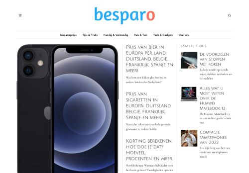 Besparo - Bespaar op alles met Besparo.nl