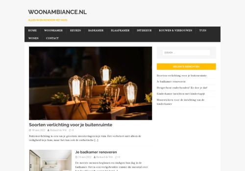 Woonambiance.nl - Alles in en rondom het huis