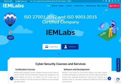 Top-Rated Cyber Security Services & Courses | IEMLabs