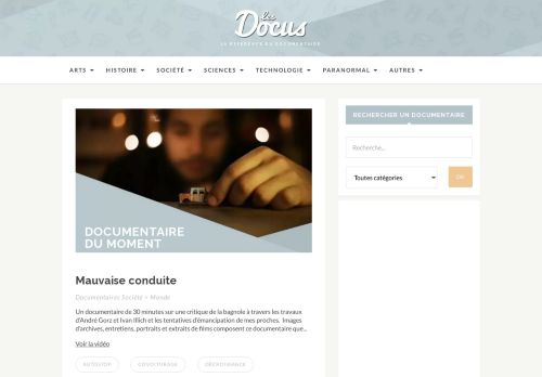 Documentaire en streaming en français | Les-docus.com