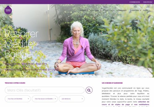
        Yoga en ligne | YogaChezMoi