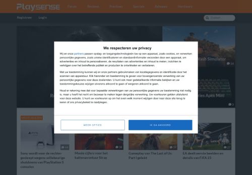 PlaySense - De Gaming Community van de Benelux