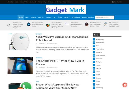 Gadget Mark - Latest Gadget News