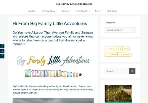 Hi From Big Family Little Adventures
