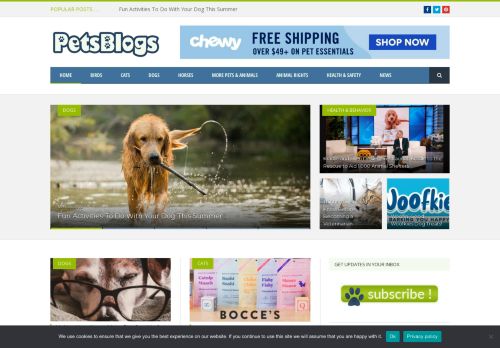 PetsBlogs - For pet lovers, by pet lovers!
