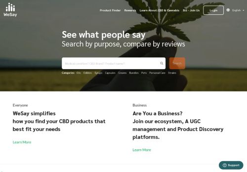 Search & Compare Different CBD Products | CBD review website
