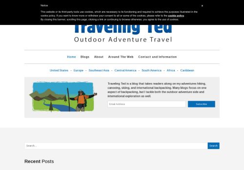 Traveling Ted | The very best in outdoor adventure travel -
