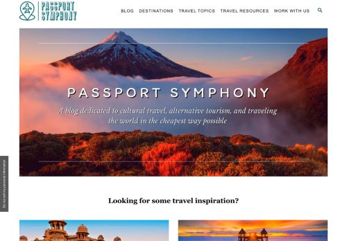 Passport Symphony Travel Blog| Travel off the beaten track