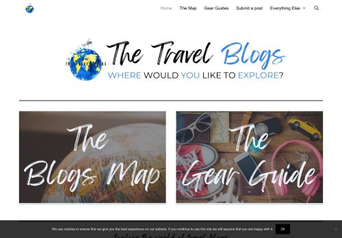 Interactive Travel Blogs Maps - The Travel Blogs